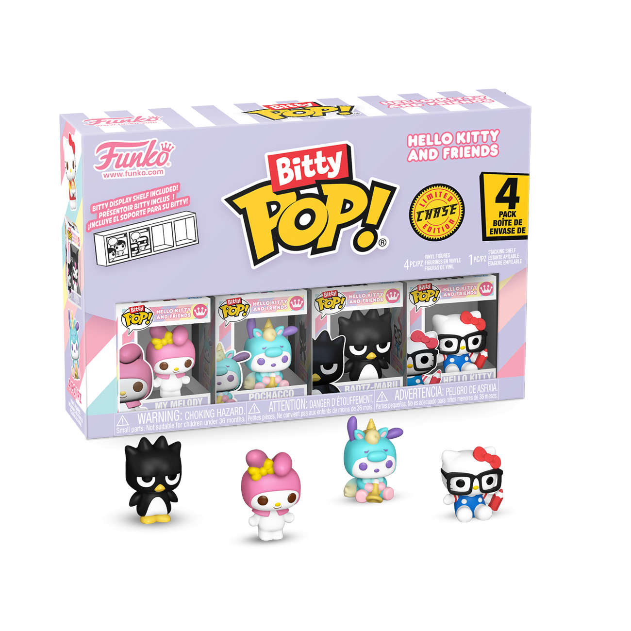 Bitty Pop! Hello Kitty and Friends 4-Pack Series 4