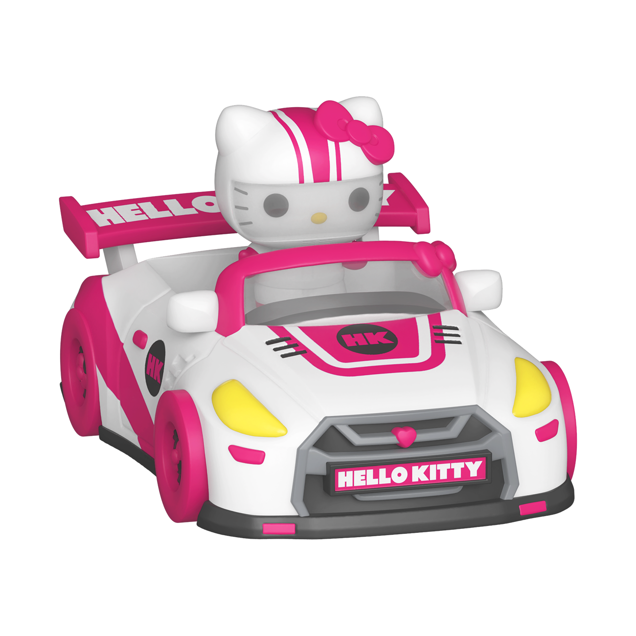 Bitty Pop! Rides Hello Kitty in Racecar