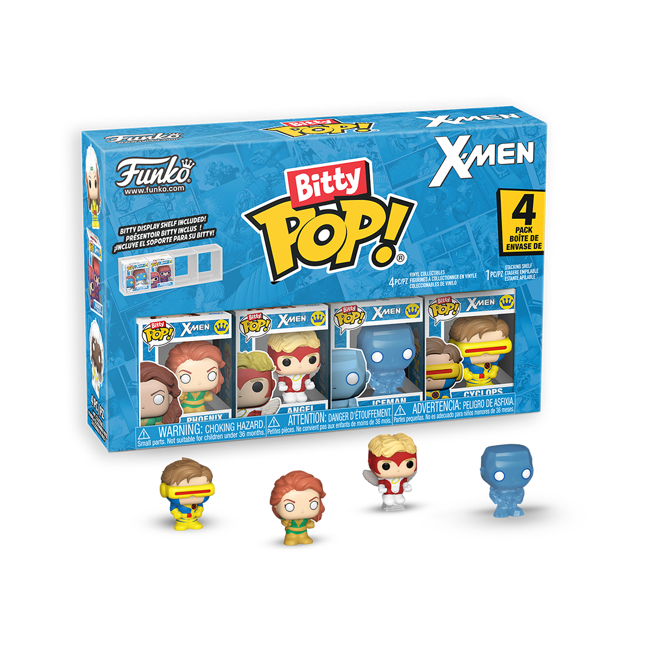 Bitty Pop! X-Men 4-Pack Series 2