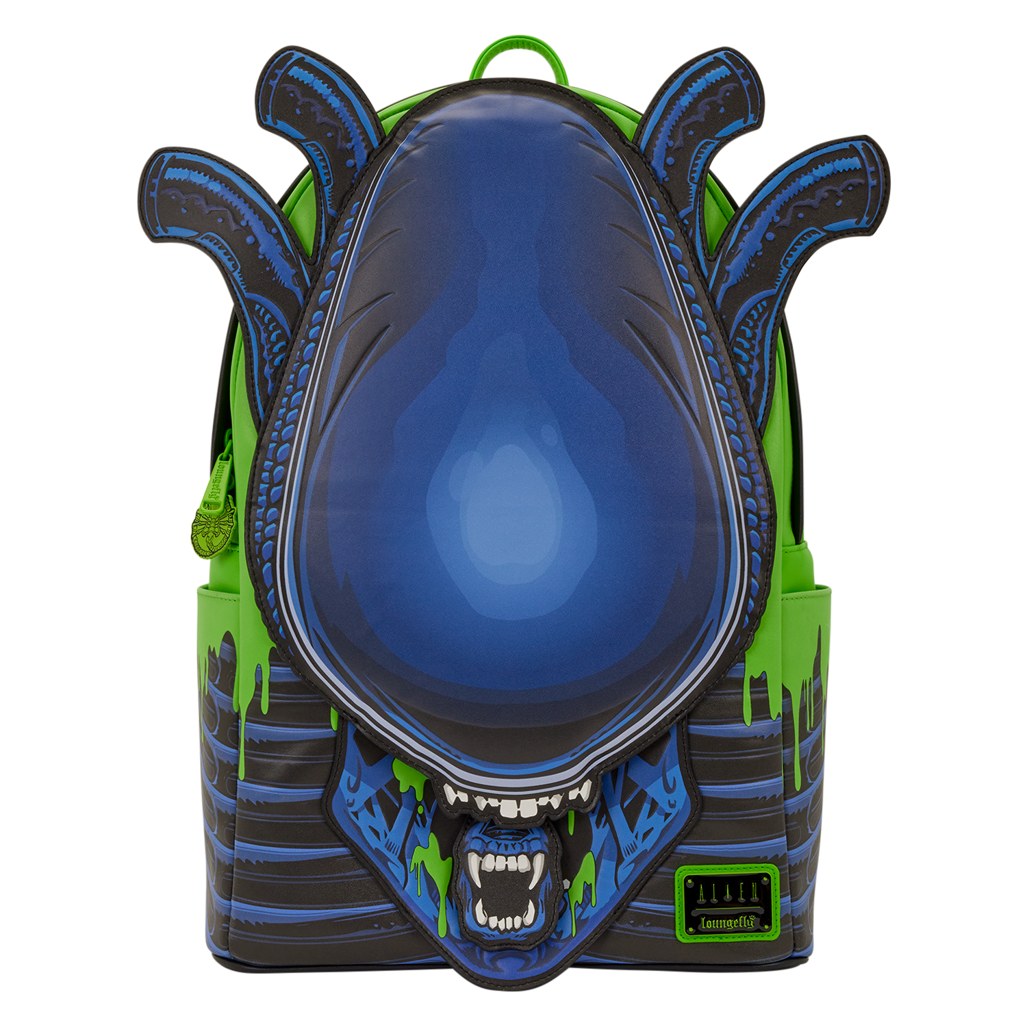 Alien Xenomorph Cosplay Glow Full-Size Backpack - Image 4