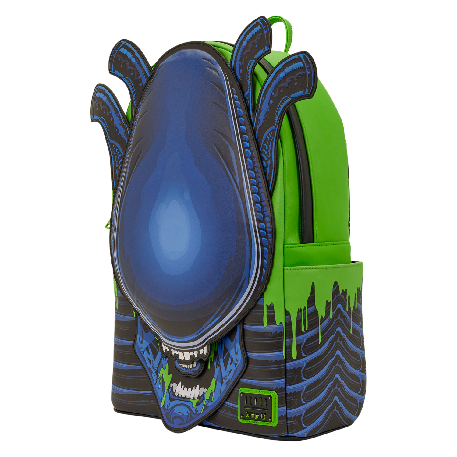 Alien Xenomorph Cosplay Glow Full-Size Backpack - Image 5
