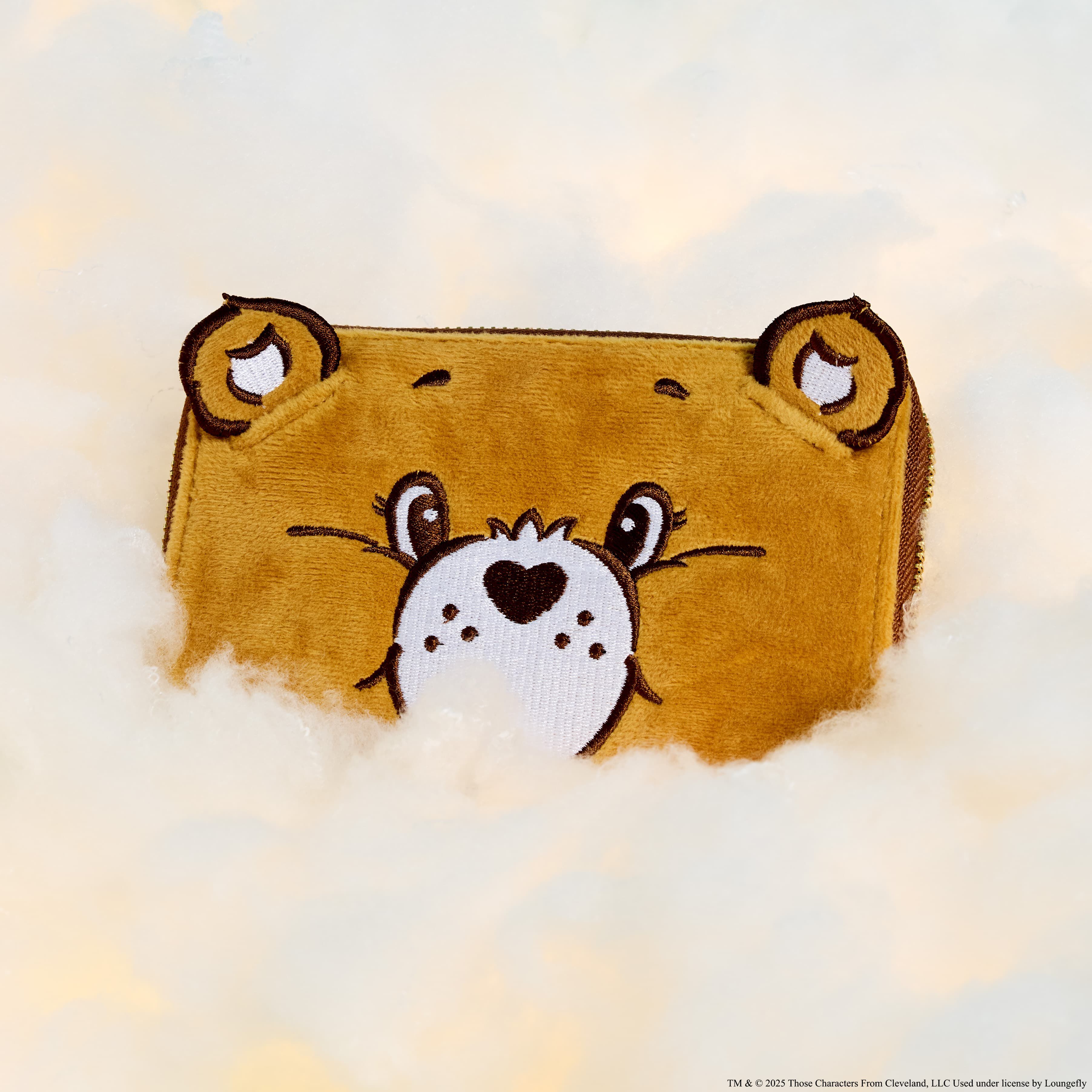 Care Bears Exclusive Tenderheart Bear Plush Cosplay Zip Around Wallet - Image 2