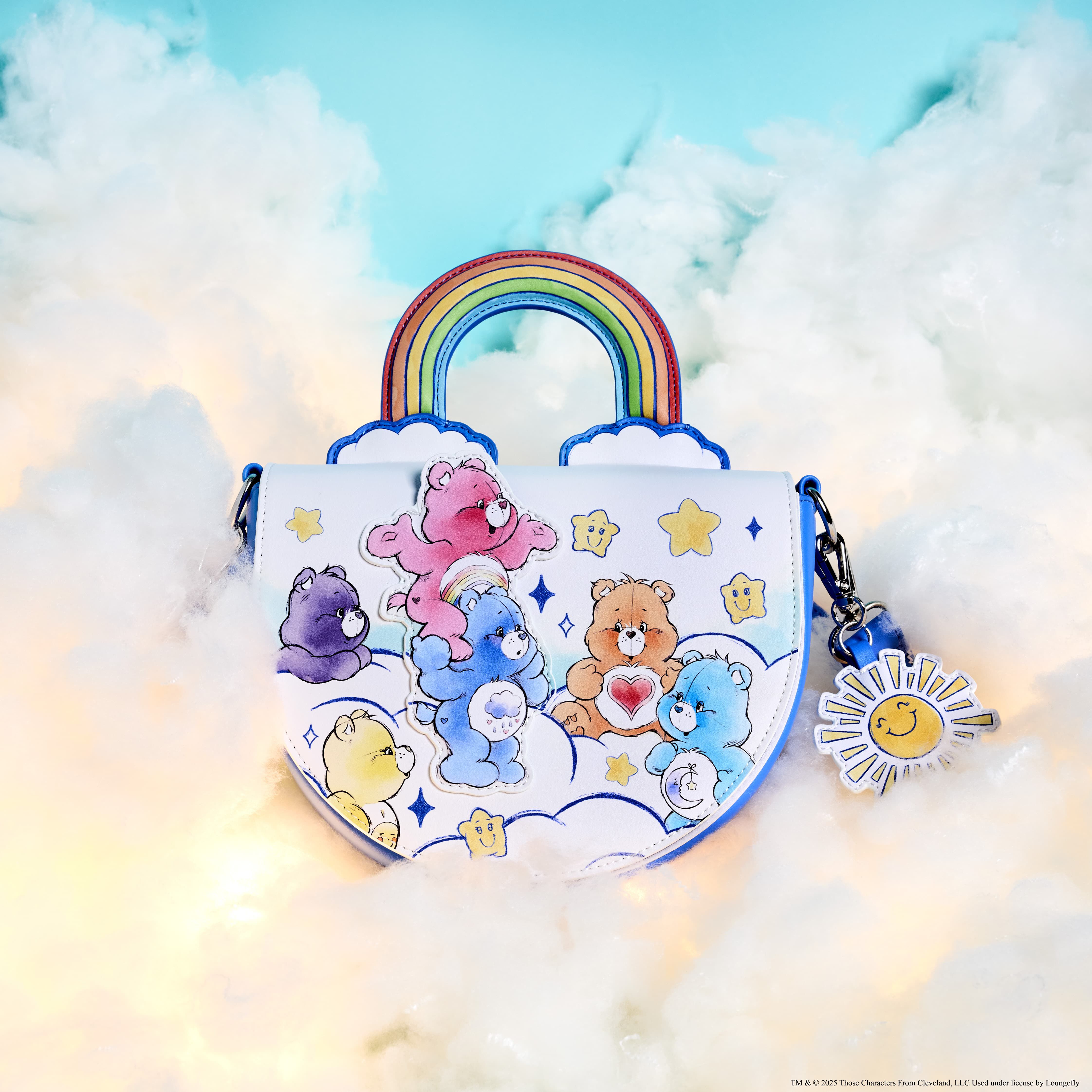 Care Bears Care-A-Lot Rainbow Handle Crossbody Bag - Image 2