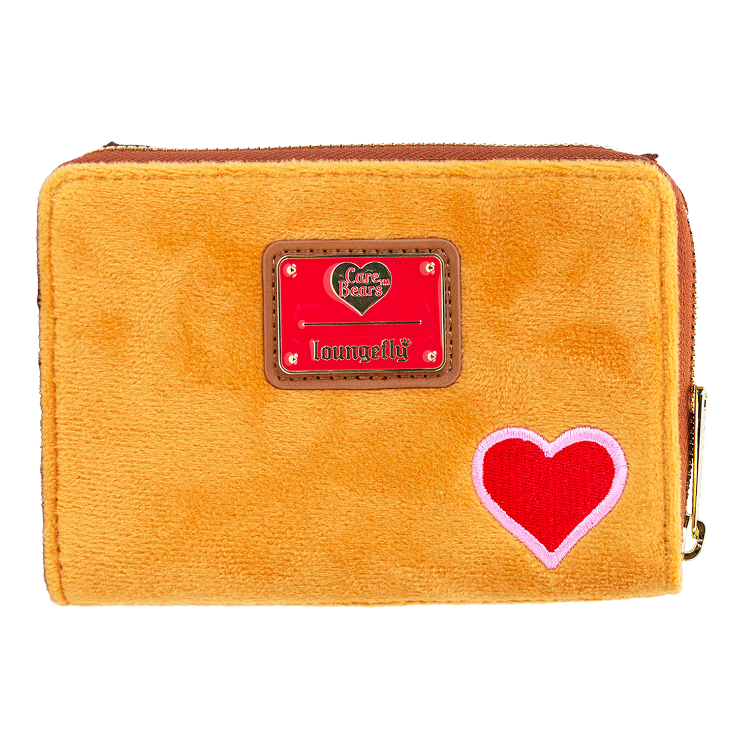 Care Bears Exclusive Tenderheart Bear Plush Cosplay Zip Around Wallet - Image 7