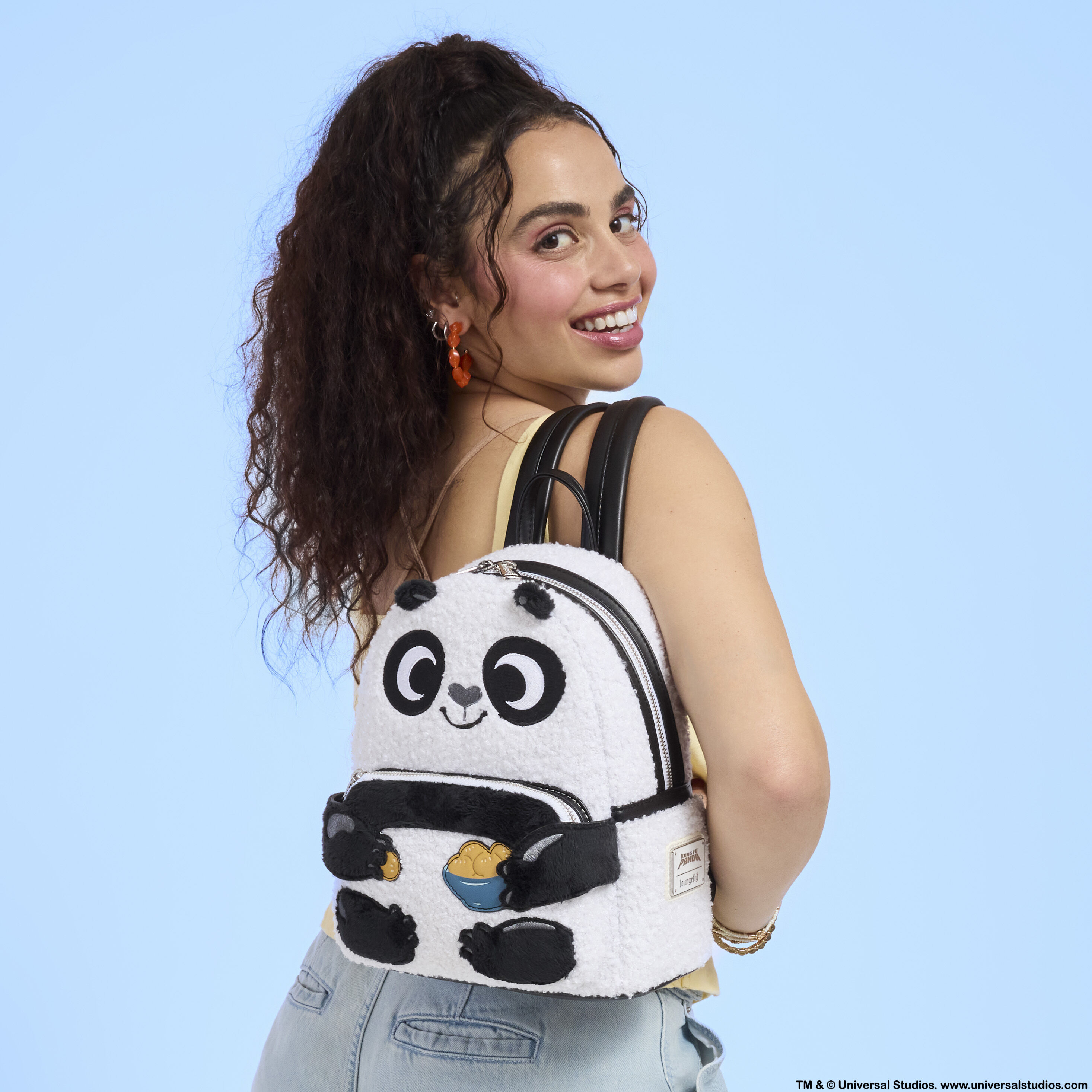 Kung Fu Panda Plush Cosplay Mini Backpack - Image 2