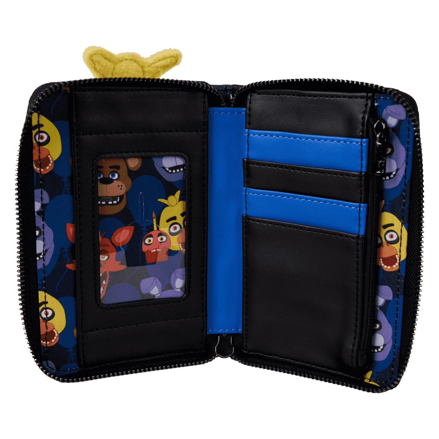 Five Nights at Freddy's Chica Plush Cosplay Zip Around Wallet - Image 7