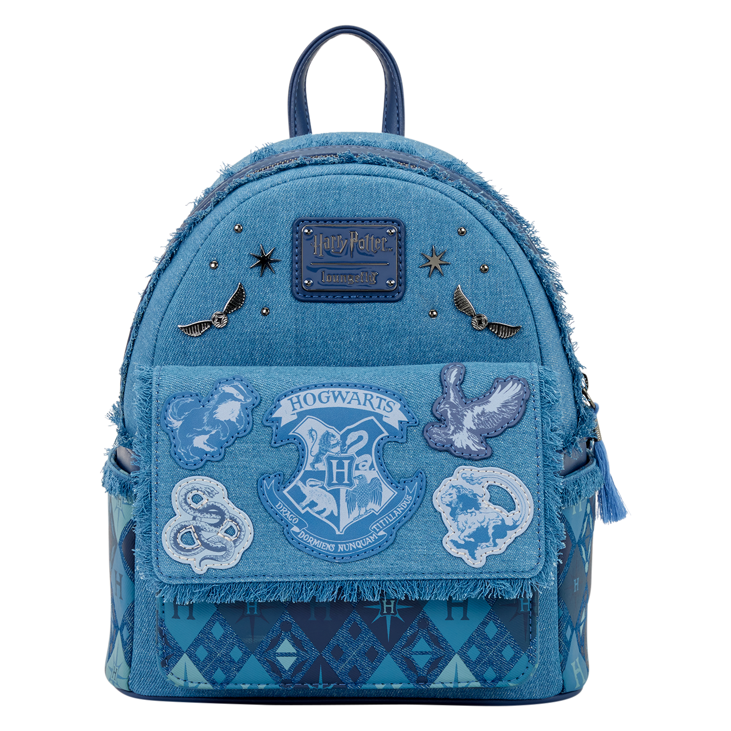 Harry Potter Hogwarts Denim Mini Backpack