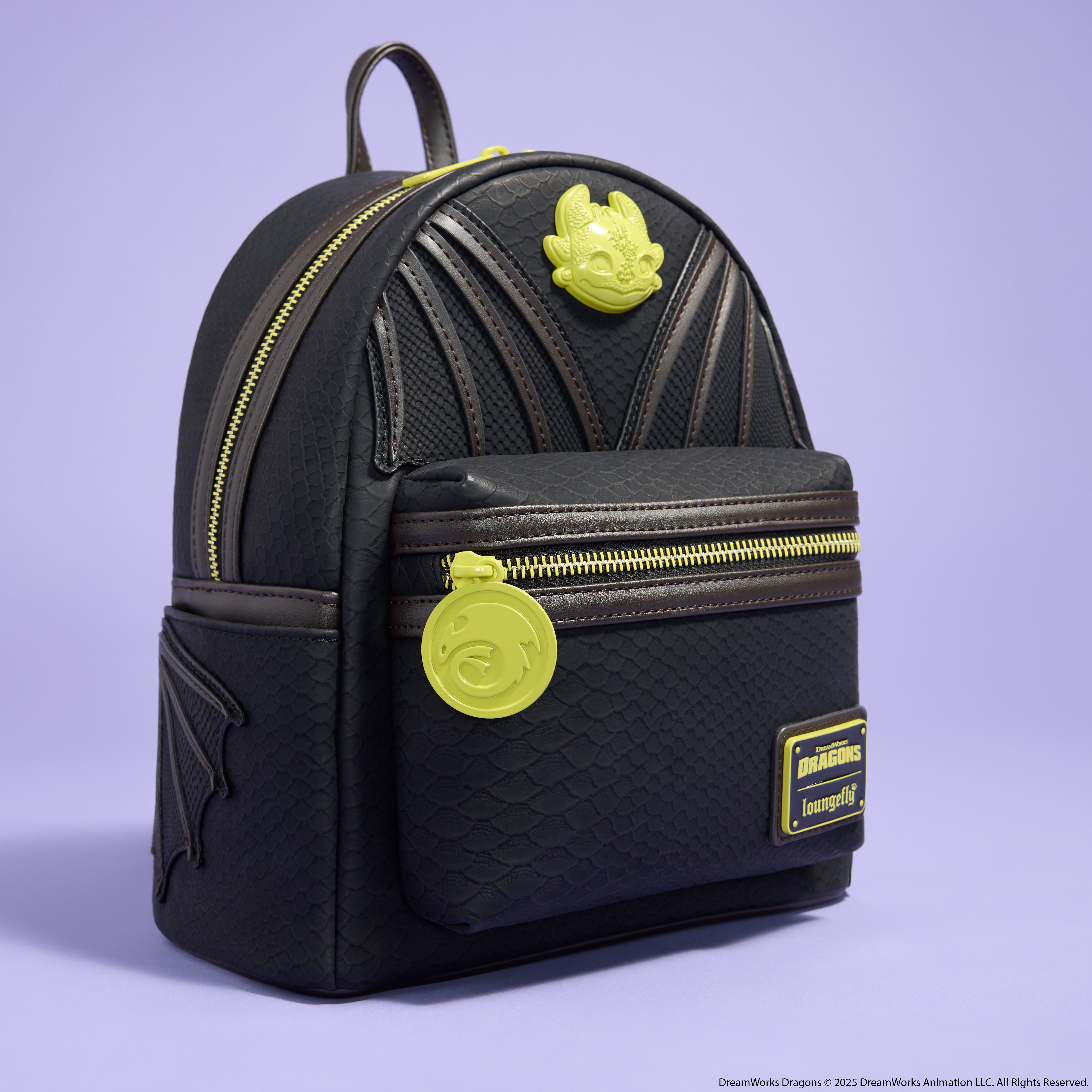 How To Train Your Dragon Night Fury Mini Backpack - Image 3