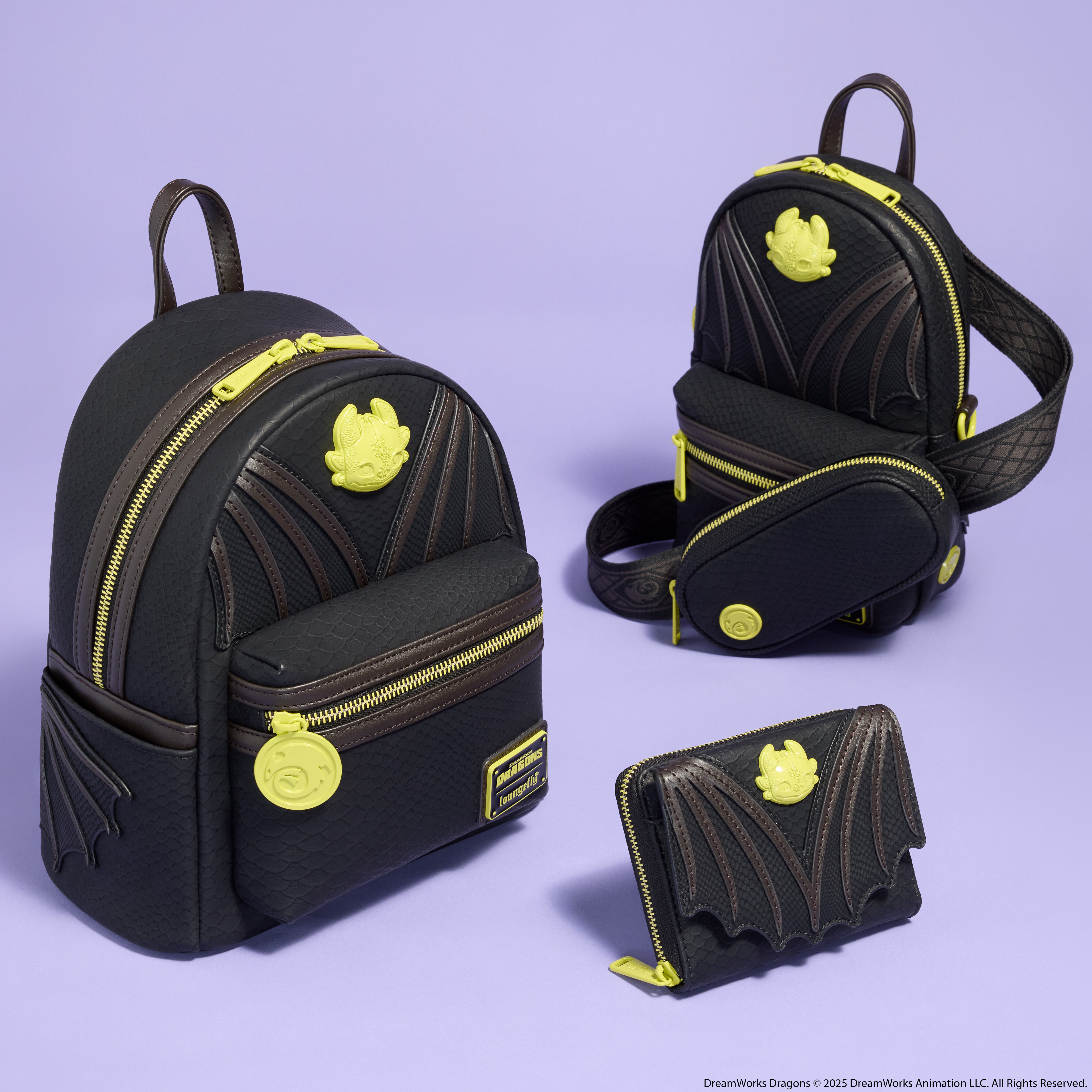 How To Train Your Dragon Night Fury Mini Backpack - Image 4