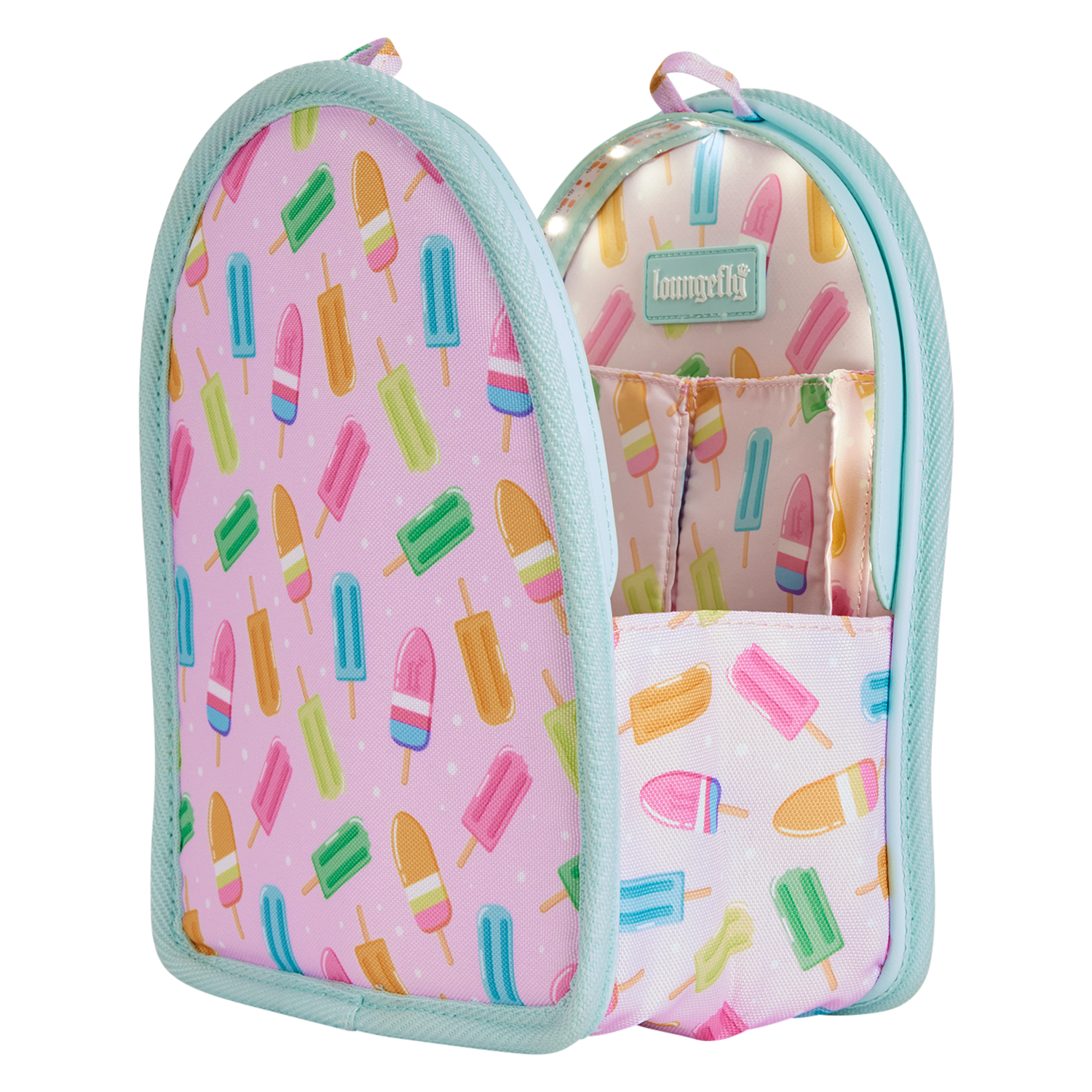 Loungefly Popsicle Light-Up Mini Backpack Bag Organizer Insert - Image 2