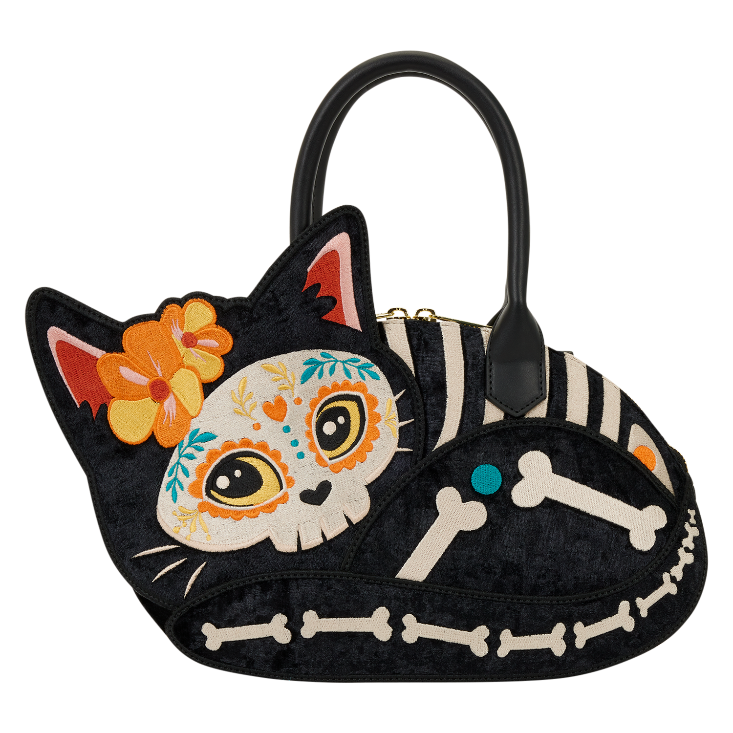Loungefly Día de los Muertos Cat Alebrije Crossbody Bag