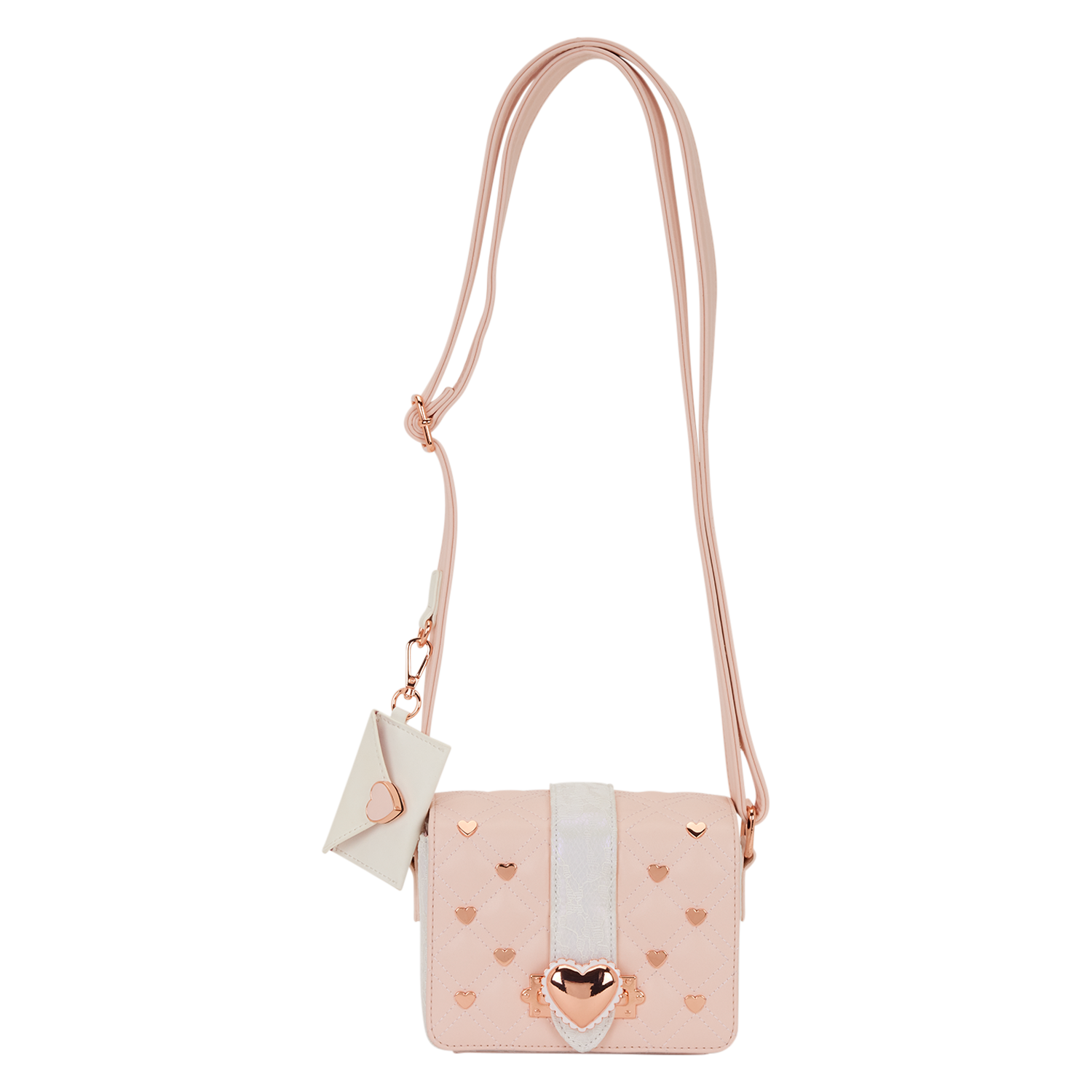 Loungefly Valentine's Day Heart Envelope Crossbody Bag with Coin Bag