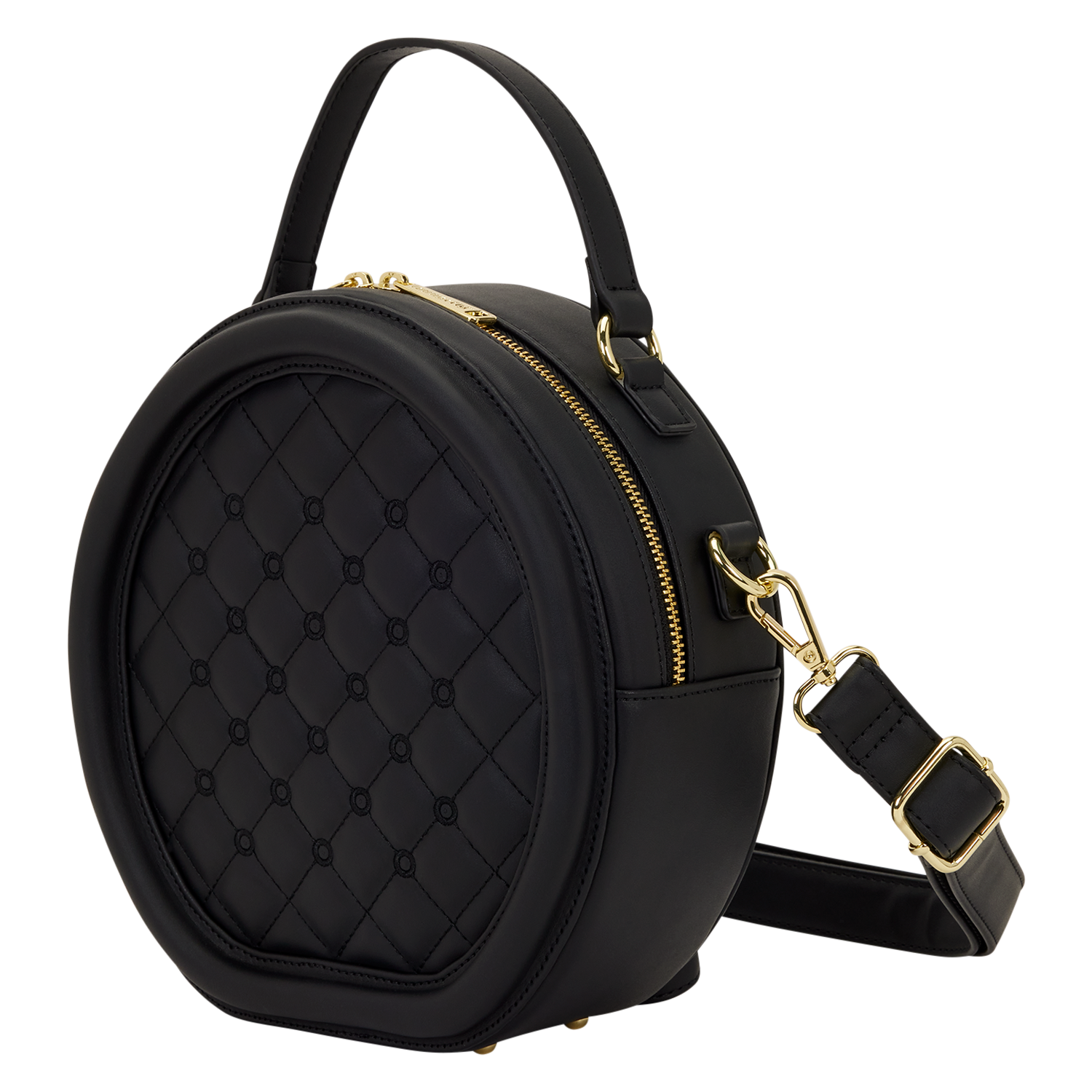 Loungefly The Laura Black Crossbody Pin Trader Bag - Image 6