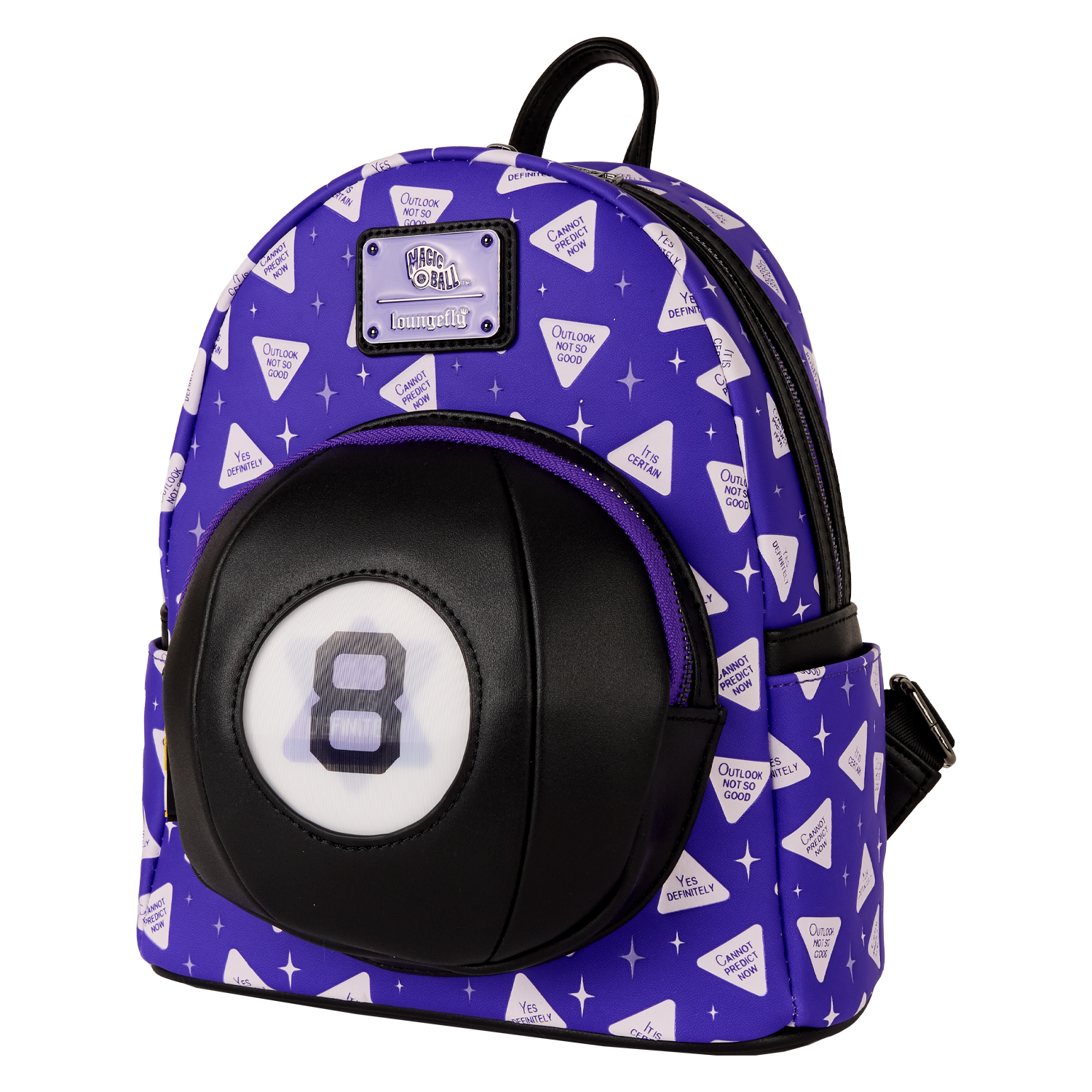Magic 8 Ball All-Over Print Lenticular Mini Backpack - Image 3