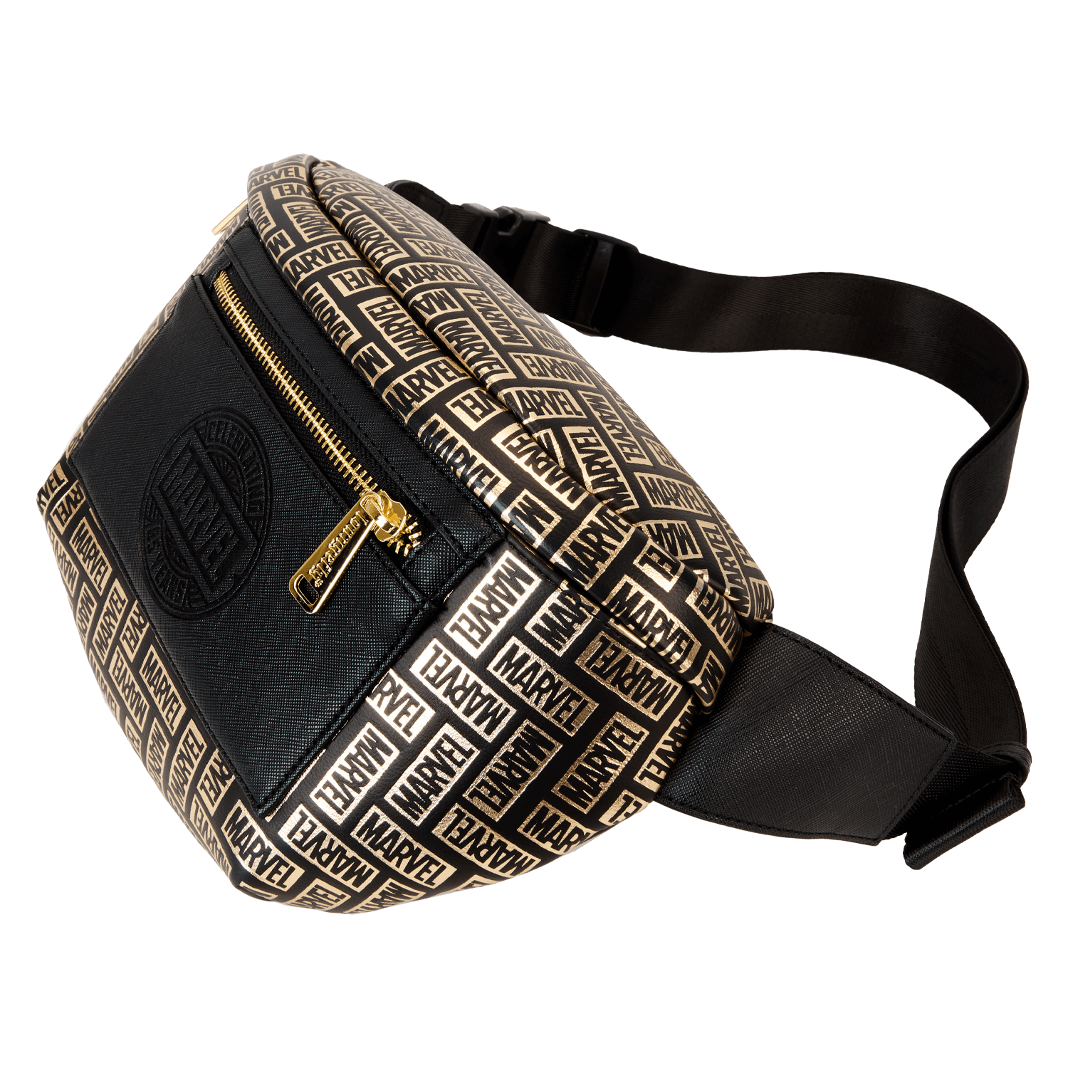 Marvel 85th Anniversary All-Over Print Logo Convertible Belt Bag - Image 4