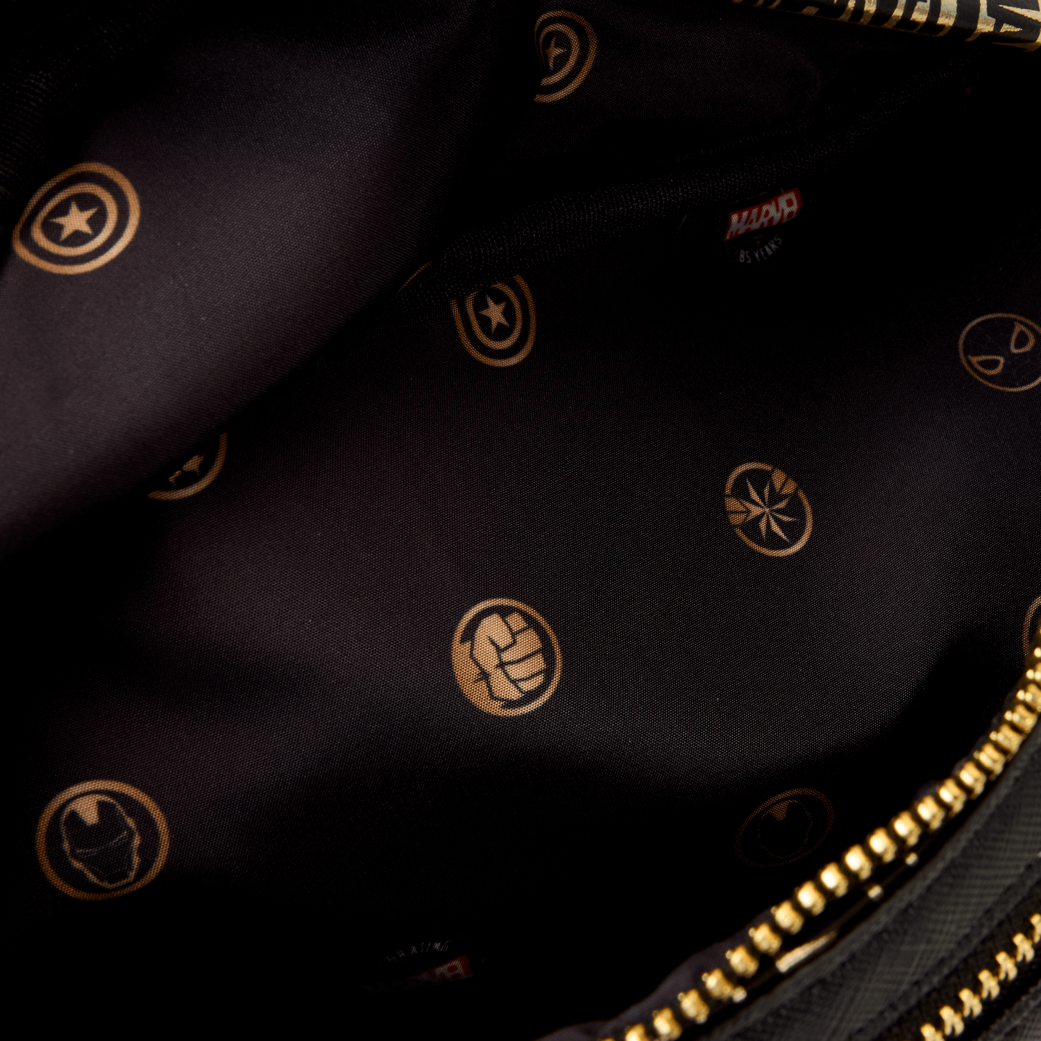 Marvel 85th Anniversary All-Over Print Logo Convertible Belt Bag - Image 6