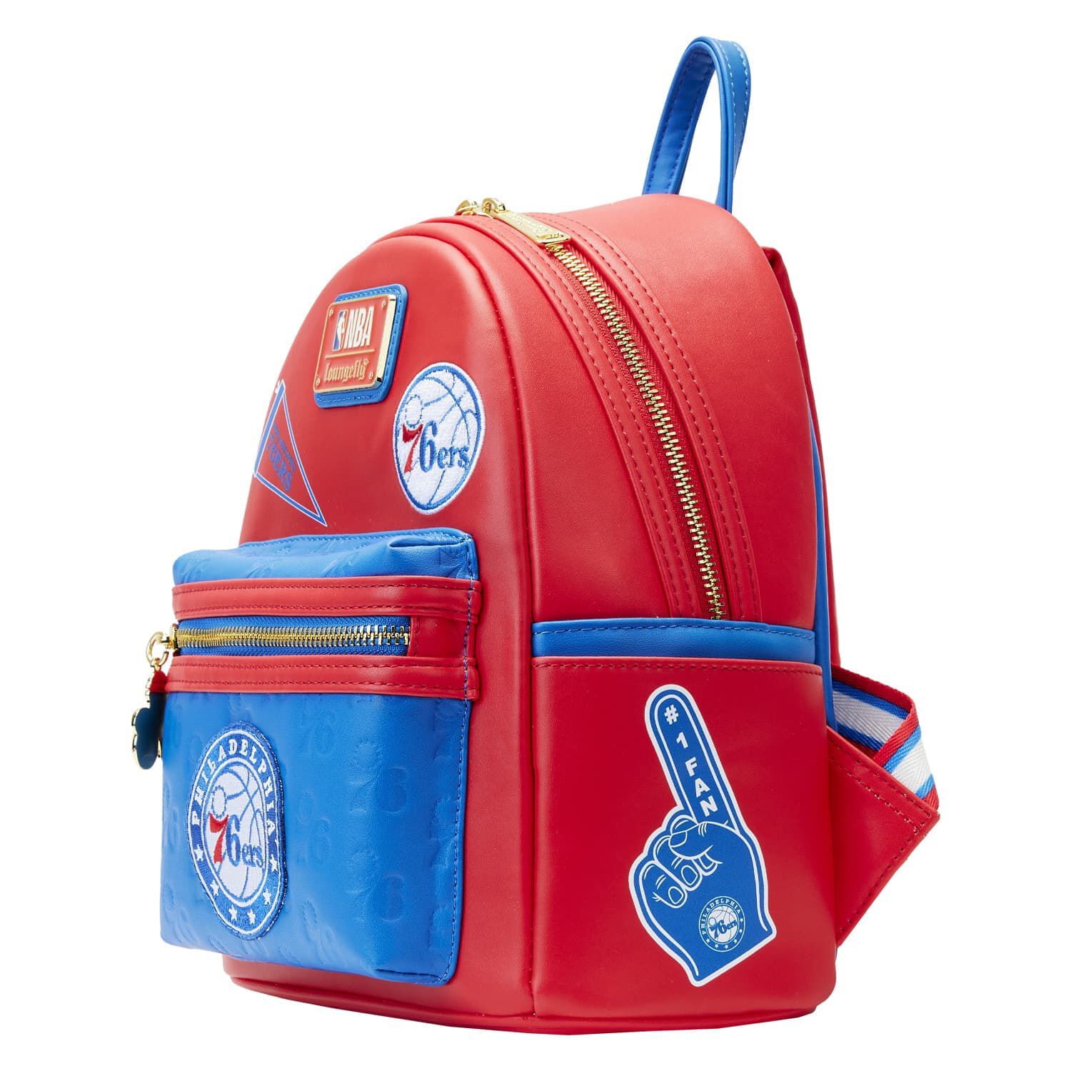 NBA Philadelphia 76ers Patch Icons Mini Backpack - Image 3