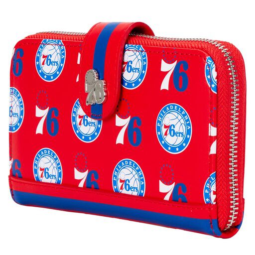 NBA Philadelphia 76ers Logo Zip Around Wallet - Image 3