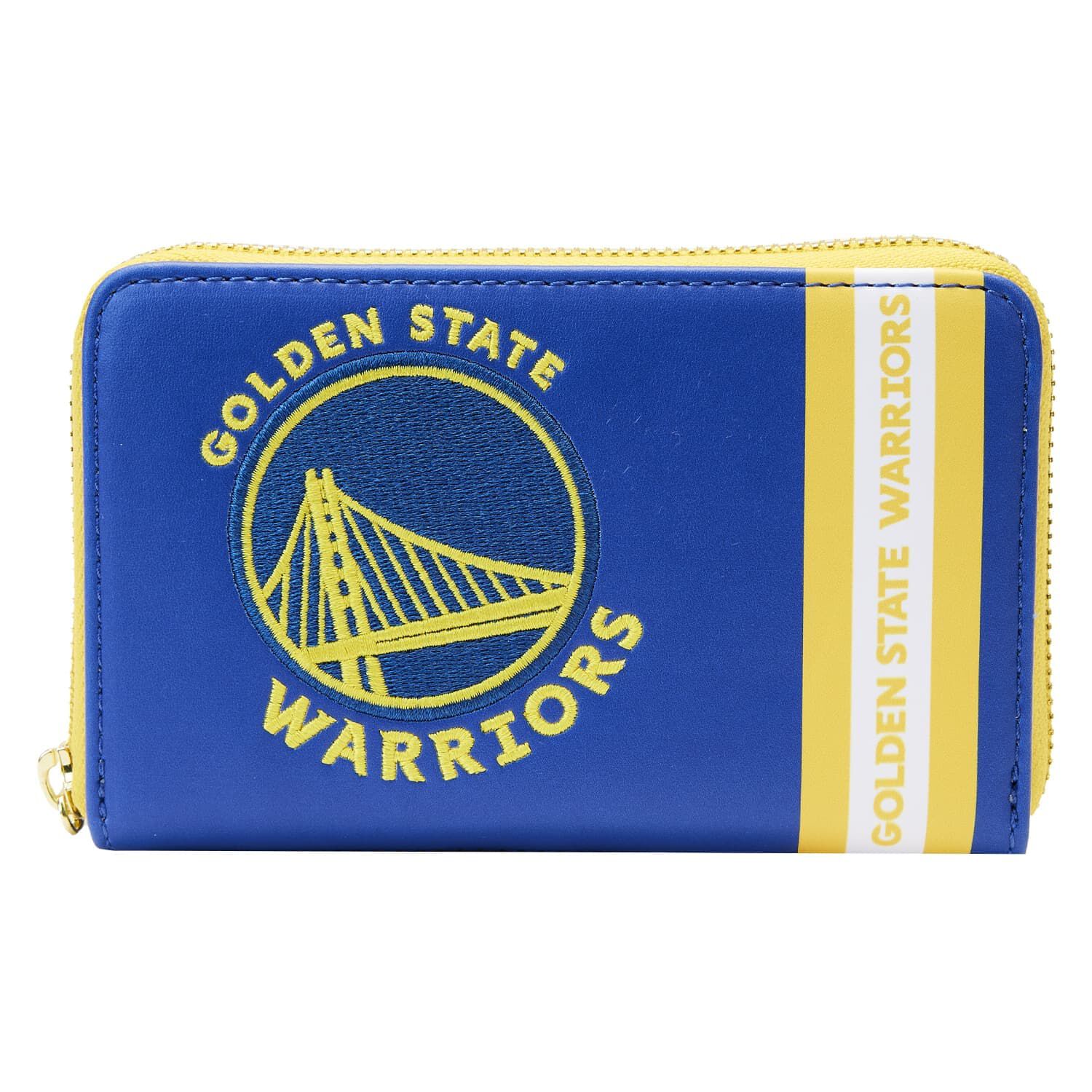 NBA Golden State Warriors Patch Icons Zip Around Wallet
