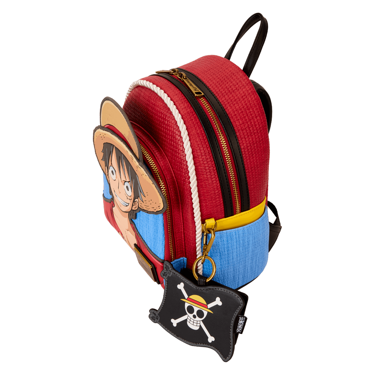 NYCC Limited Edition One Piece Luffy Cosplay Mini Backpack With Coin Bag - Image 4