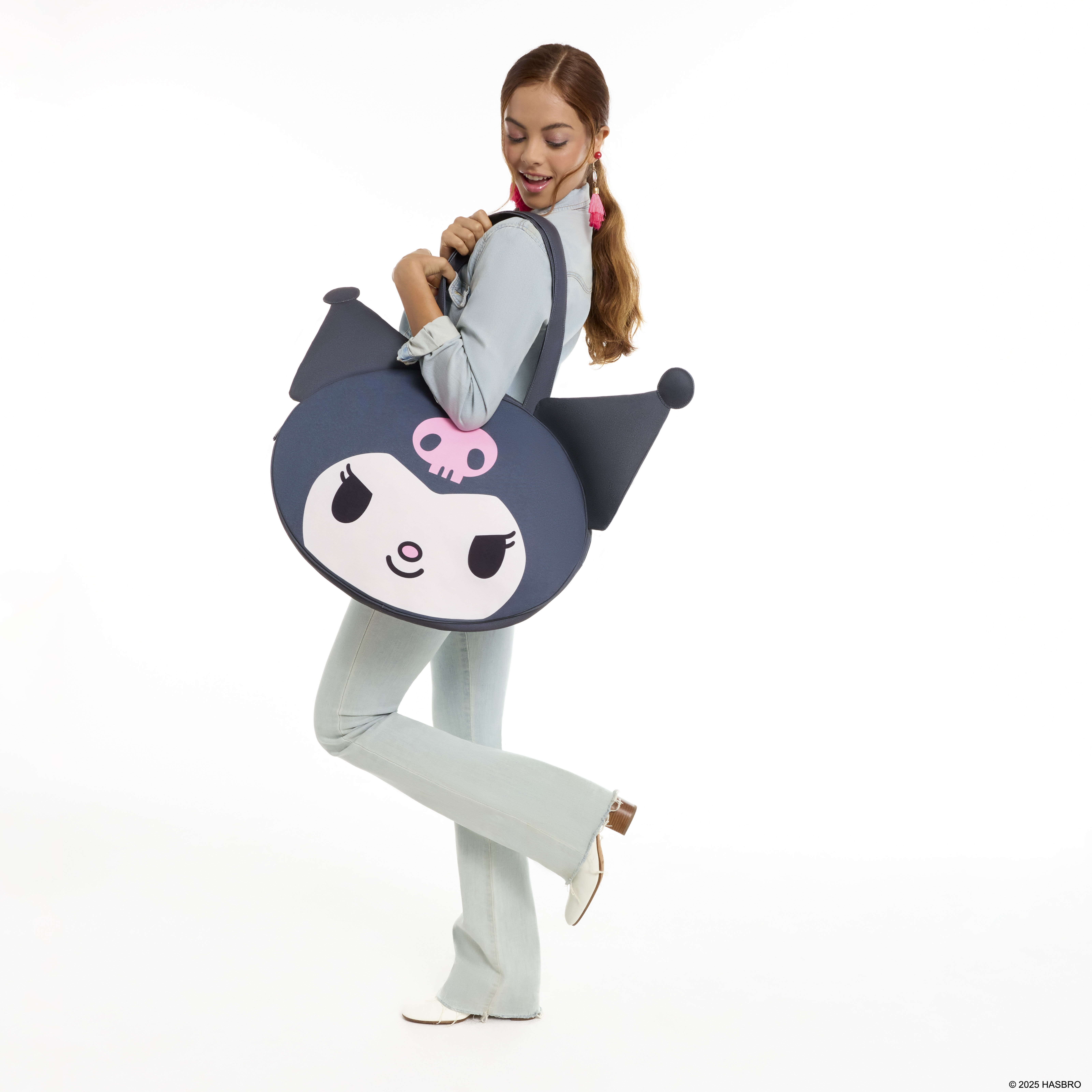 Sanrio Kuromi Cosplay Oversized Canvas Tote Bag - Image 2