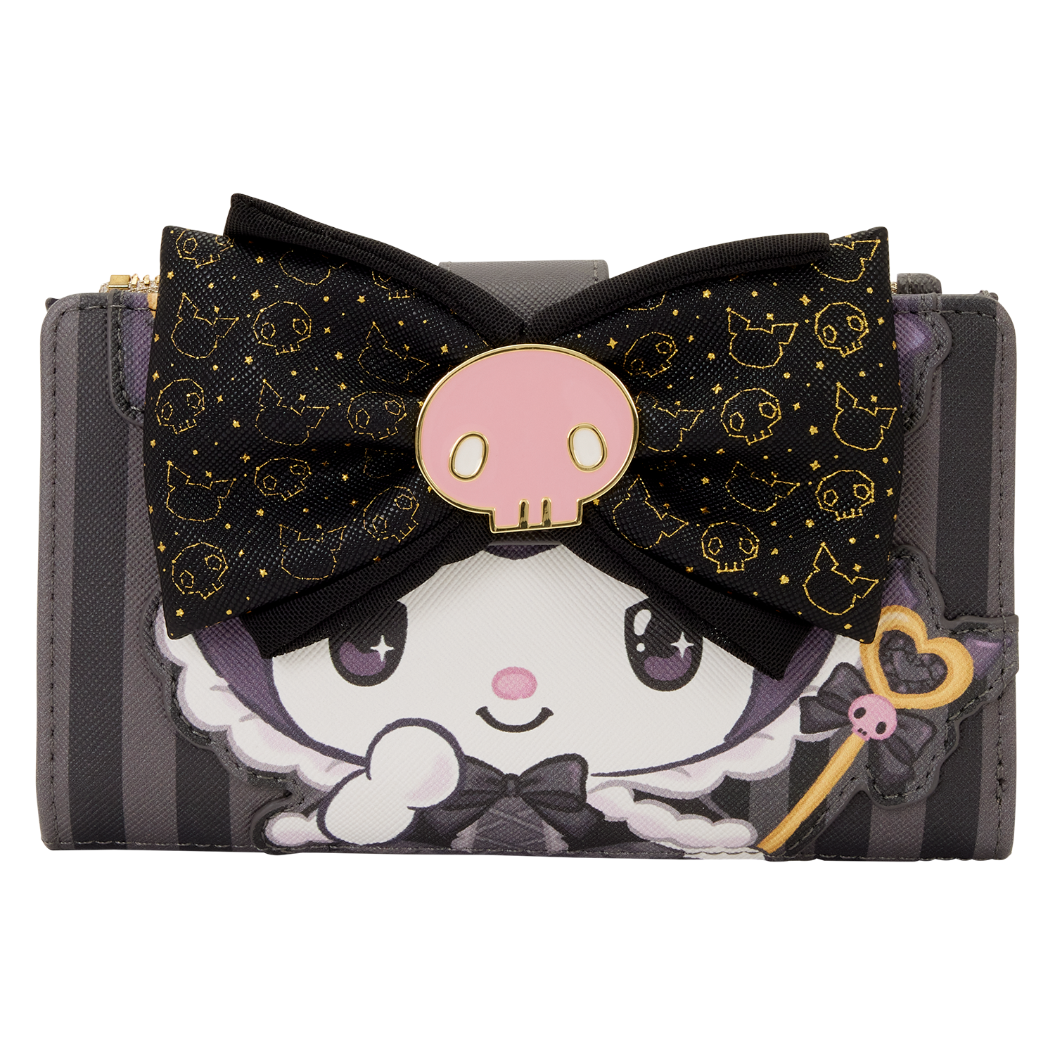 Sanrio Kuromi 20th Anniversary Flap Wallet