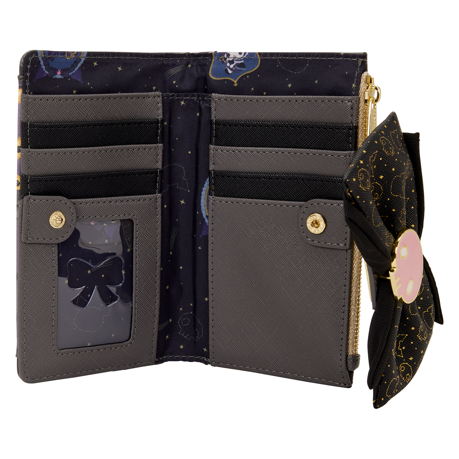 Sanrio Kuromi 20th Anniversary Flap Wallet - Image 6