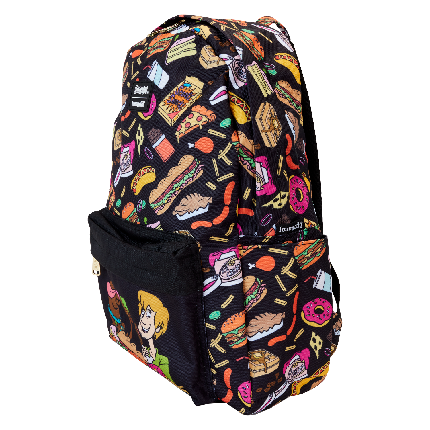 Scooby-Doo Snacks All-Over Print Full-Size Backpack - Image 3