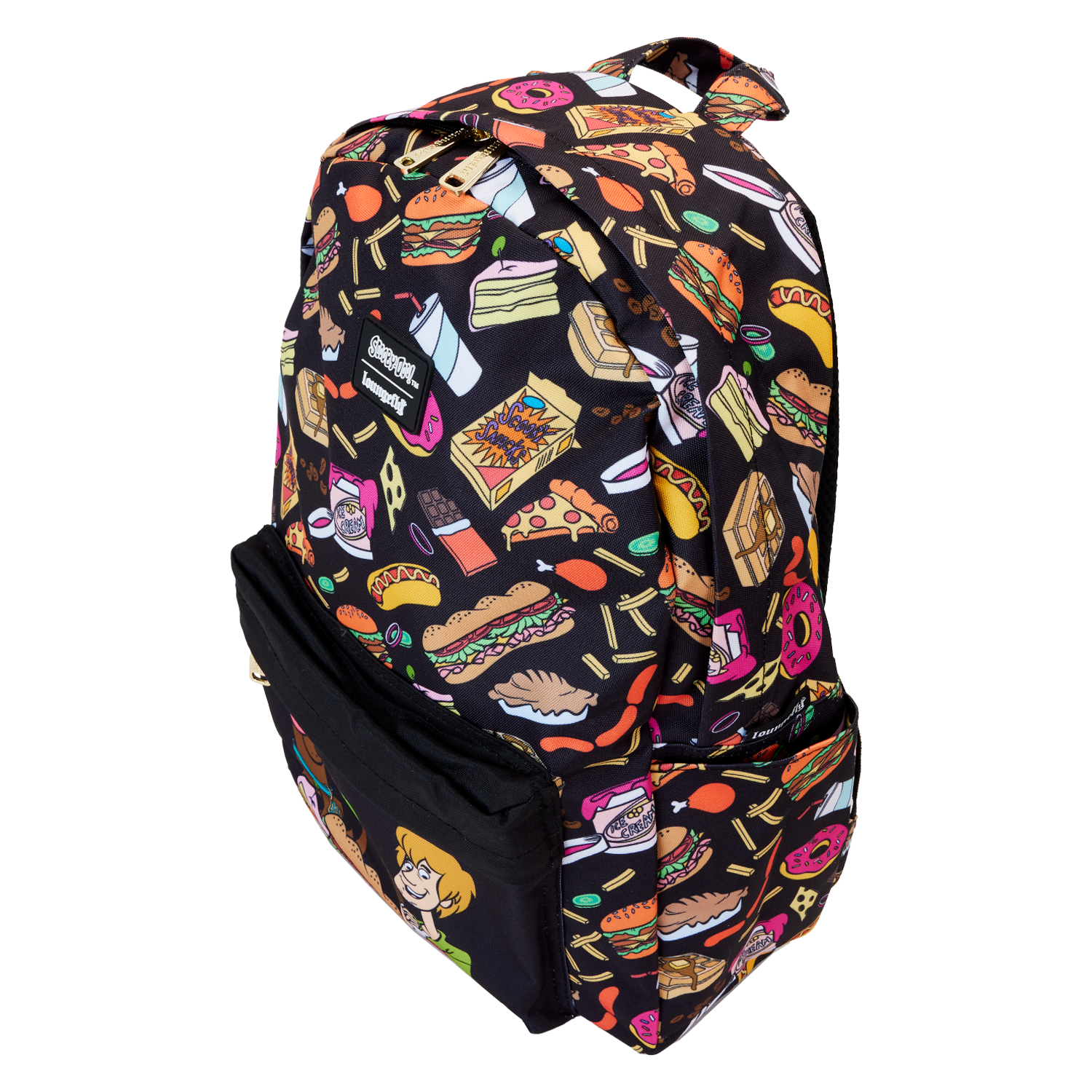 Scooby-Doo Snacks All-Over Print Full-Size Backpack - Image 4
