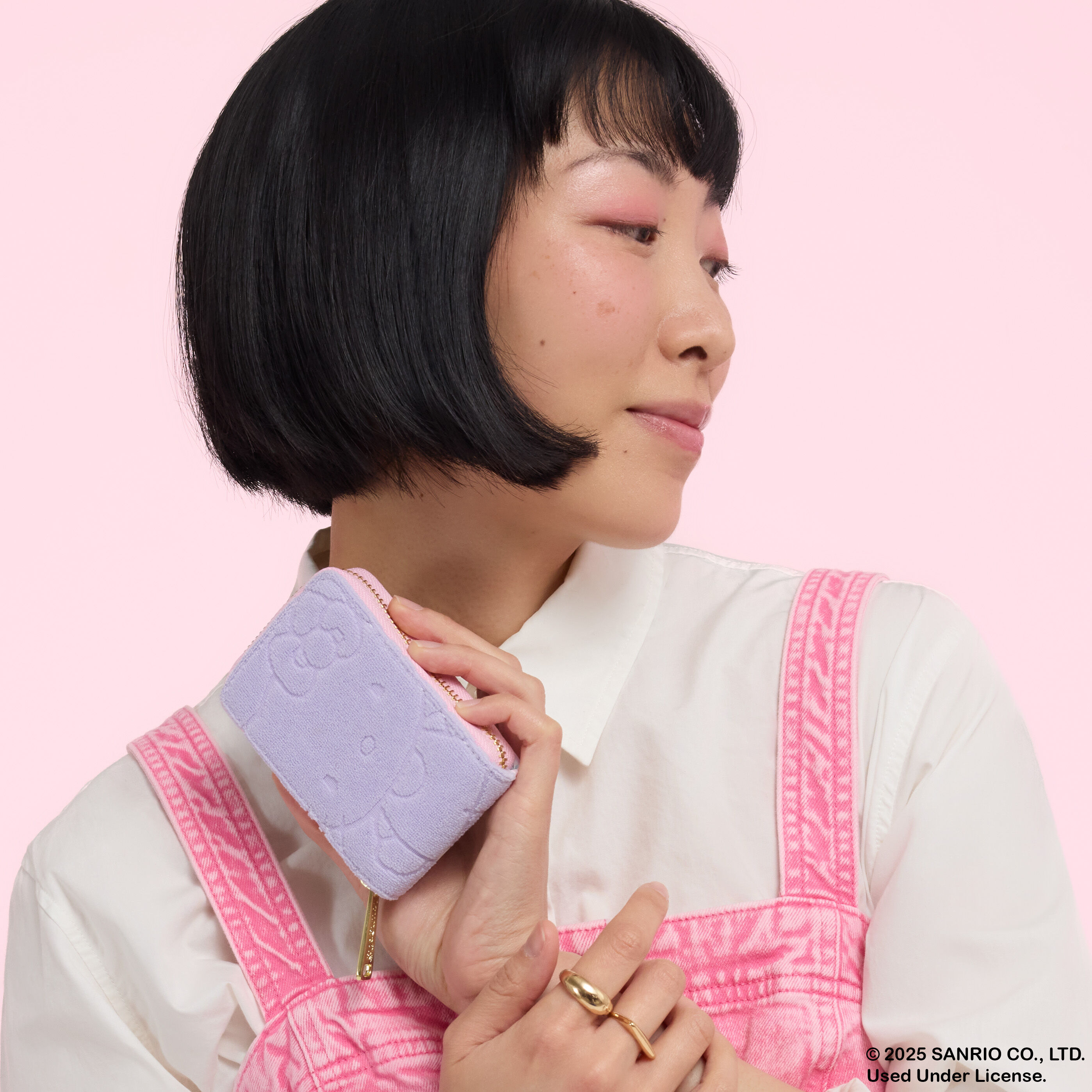 SDCC Limited Edition Hello Kitty & Friends Terry Cloth Accordion Wallet - Image 2