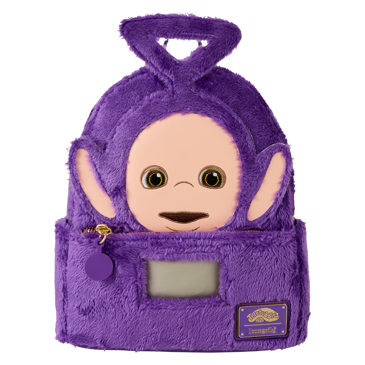 Teletubbies Tinky-Winky Plush Cosplay Light Up Mini Backpack