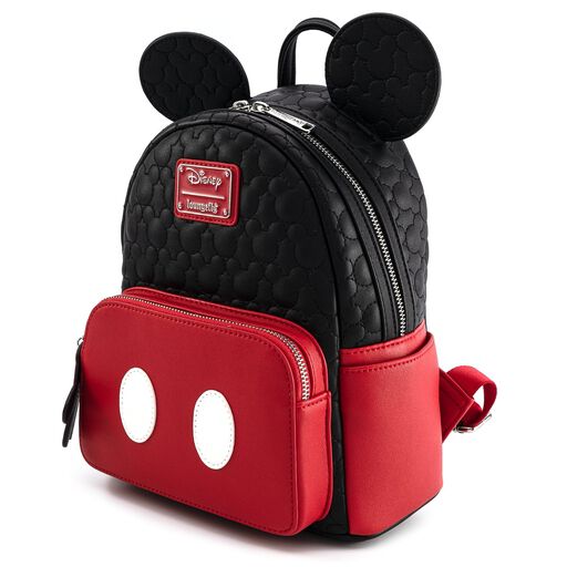 Disney Mickey Mouse Quilted Cosplay Mini Backpack - Image 3