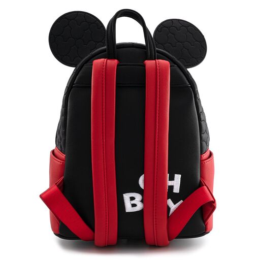 Disney Mickey Mouse Quilted Cosplay Mini Backpack - Image 8