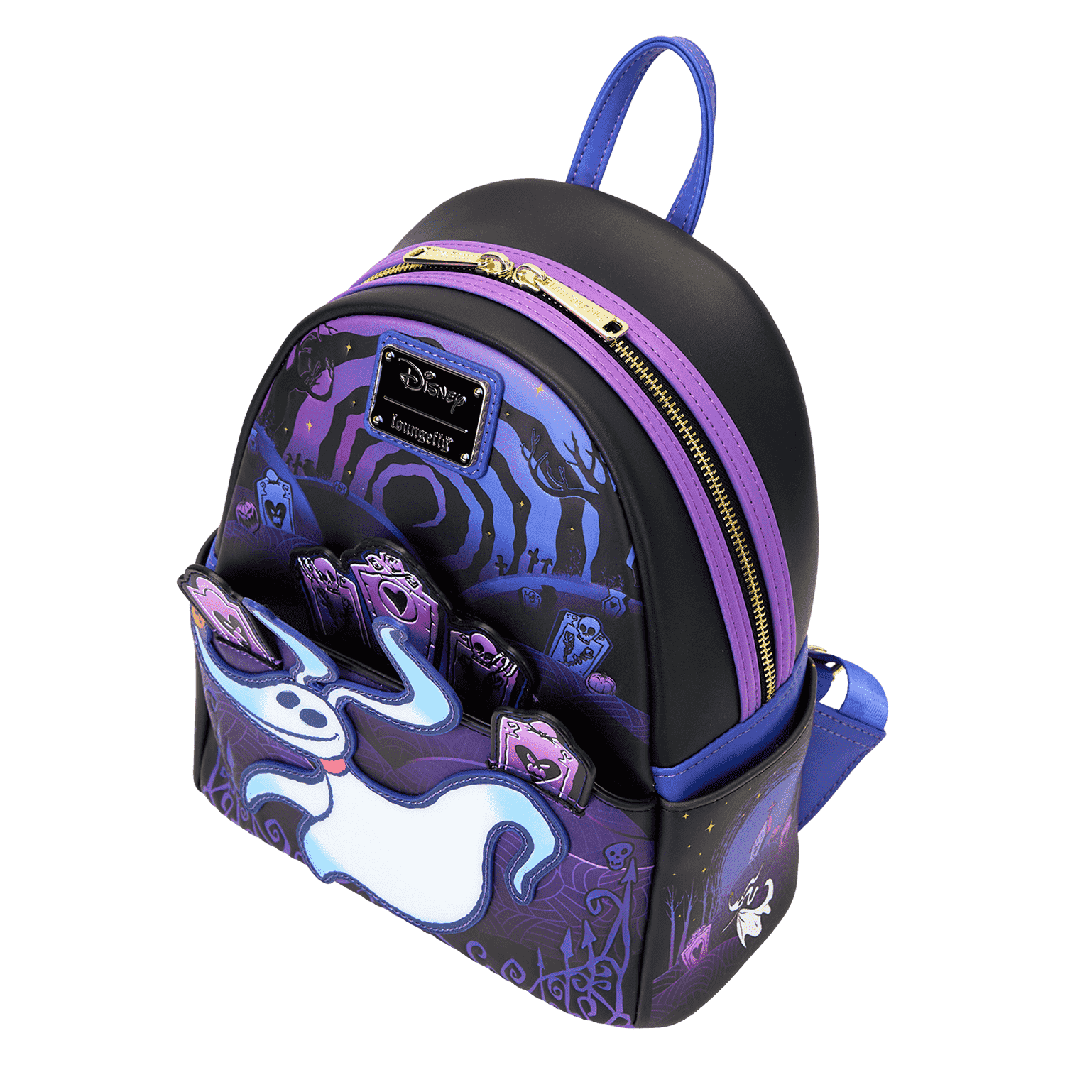 The Nightmare Before Christmas Zero Graveyard Light Up Mini Backpack - Image 5