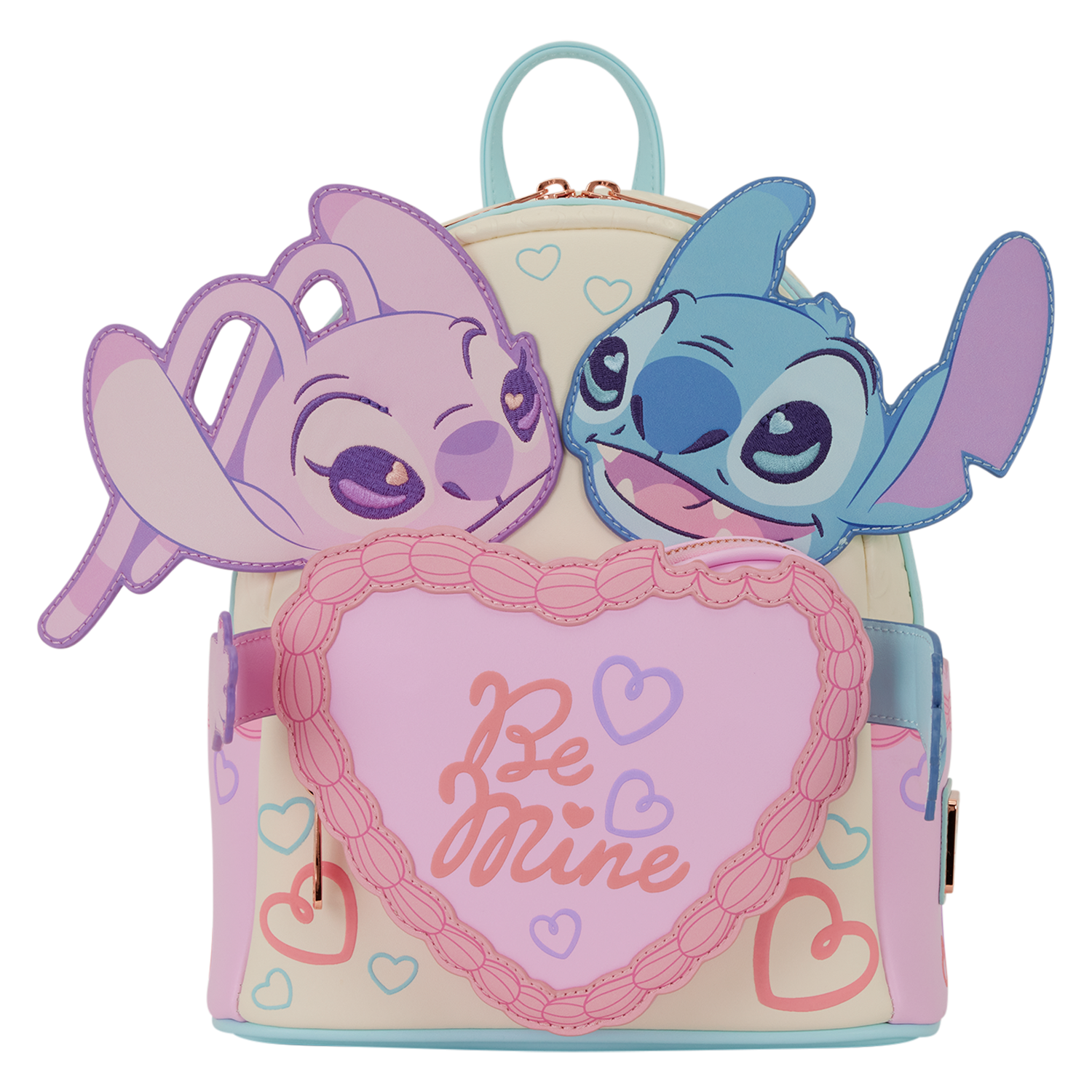 Stitch & Angel Be Mine Mini Backpack