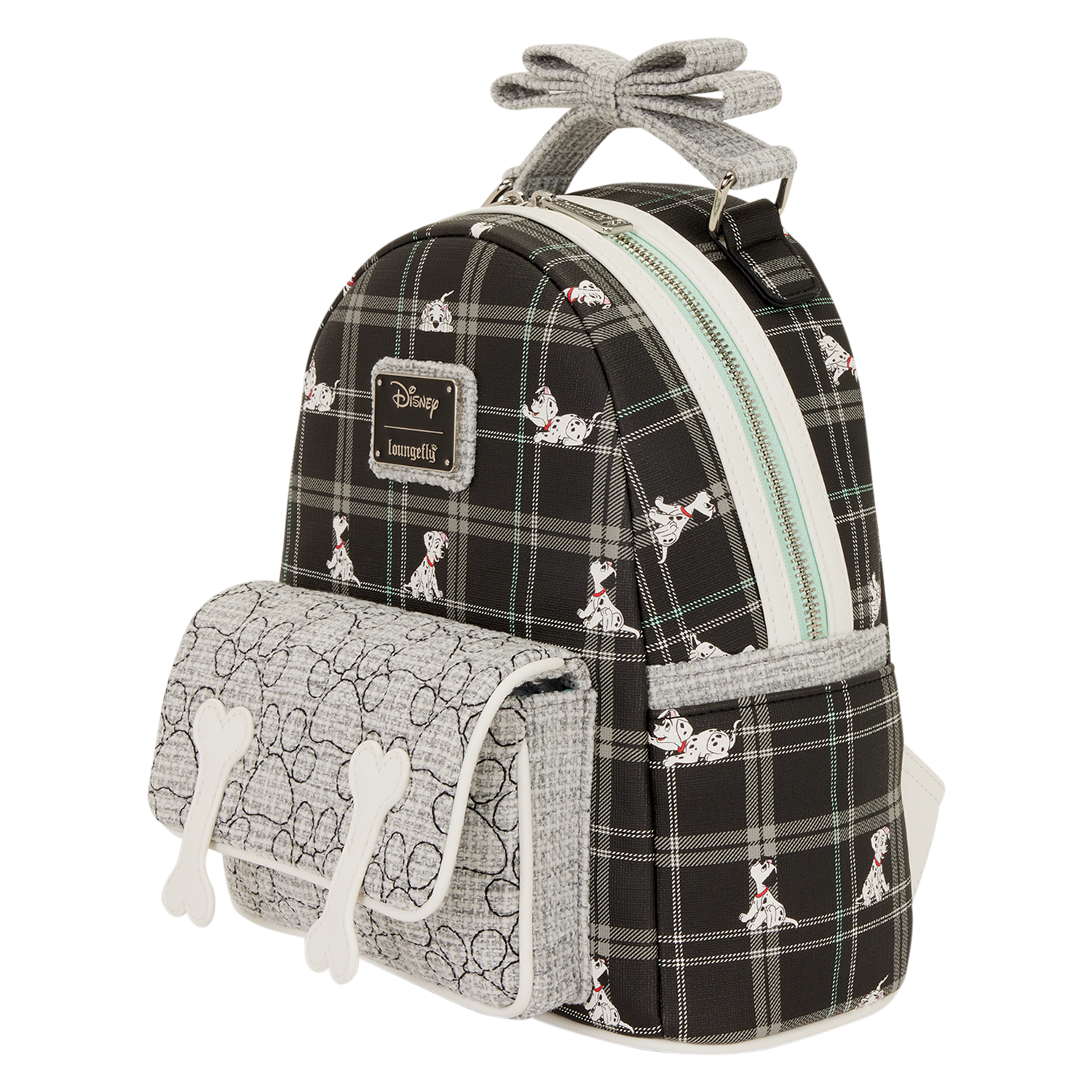 101 Dalmatians Exclusive Plaid Mini Backpack - Image 4