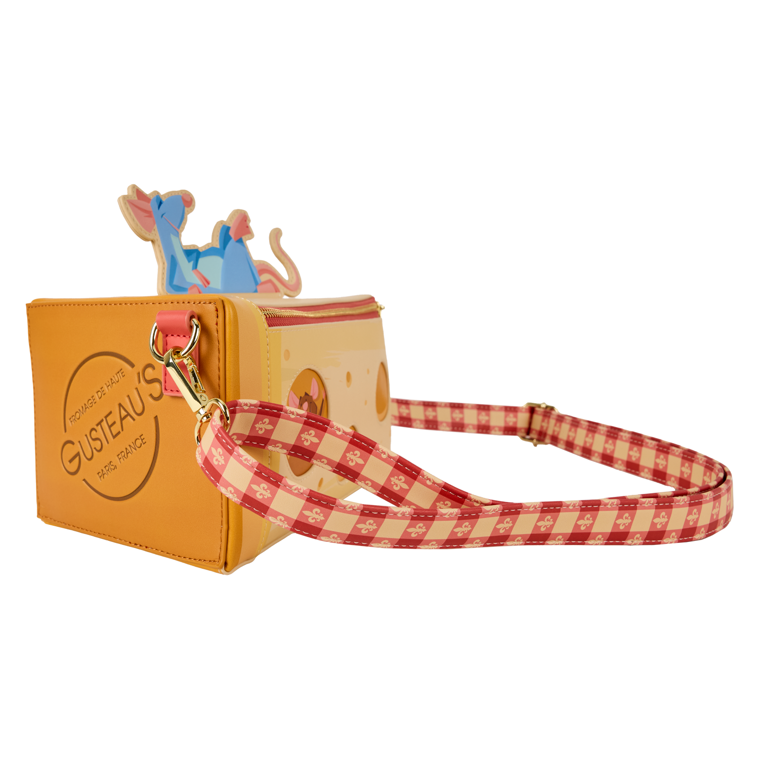 Ratatouille Charcuterie Cheese Figural Crossbody Bag - Image 4