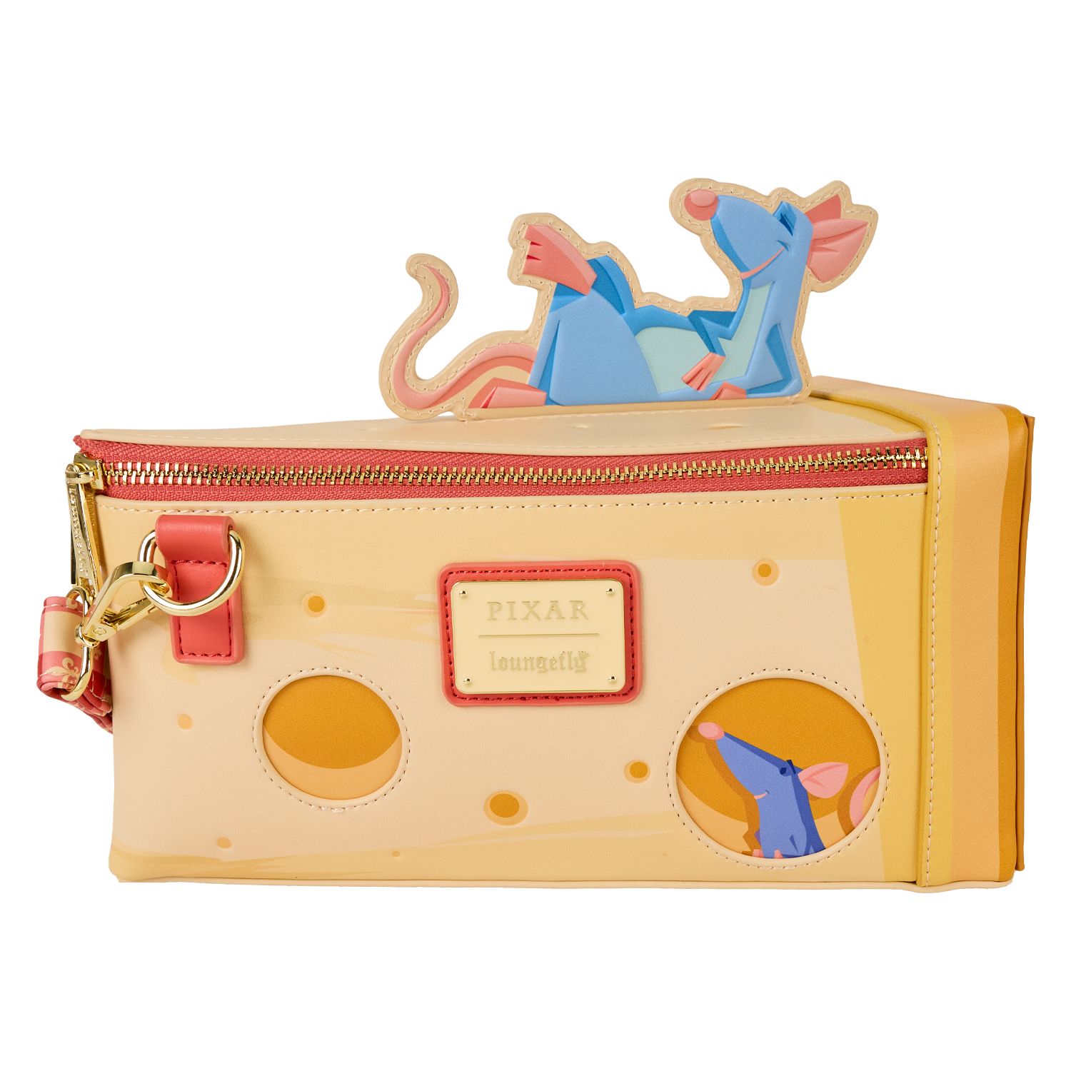 Ratatouille Charcuterie Cheese Figural Crossbody Bag - Image 5