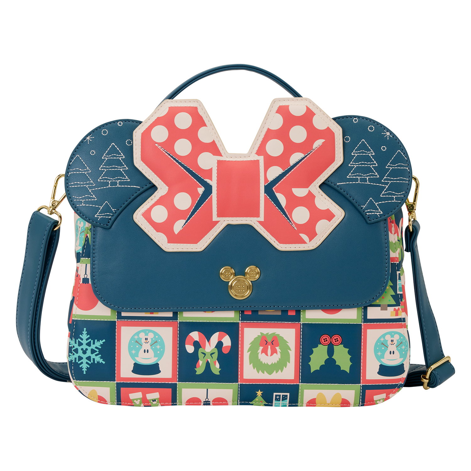 Minnie Mouse Holiday Crossbody Bag