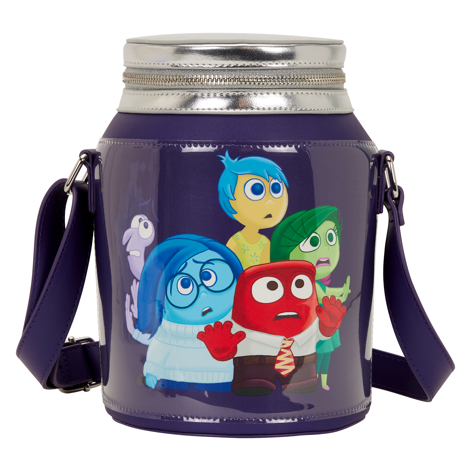Inside Out 2 Bottled Up Emotions Figural Crossbody Bag