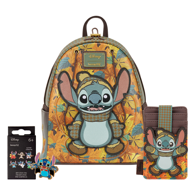 Lilo & Stitch Exclusive Autumn Leaves Mini Backpack